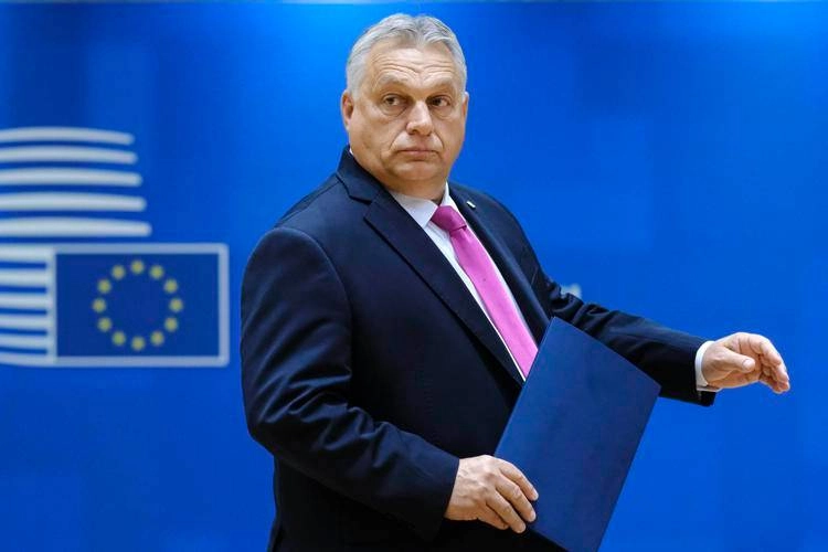 Viktor Orban al Consiglio Ue - Afp