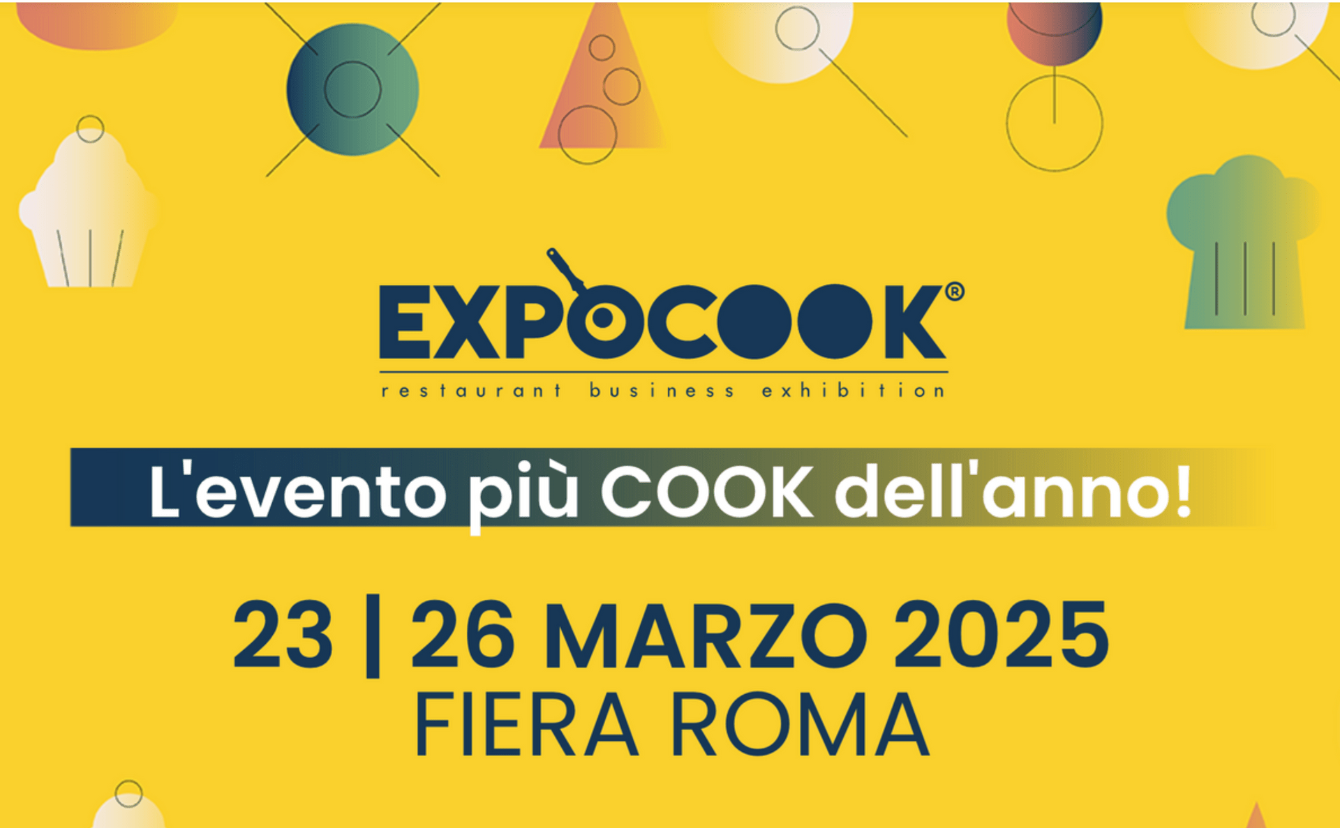 Food, arriva nella Capitale Expocook