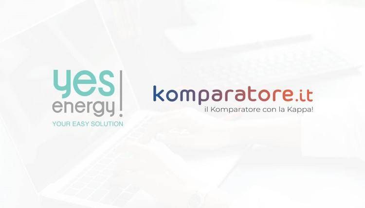 Komparatore.it e YES Energy insieme con le offerte esclusive Yes Zero Luce e Yes Zero Gas