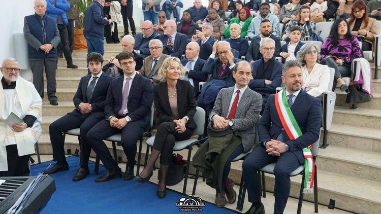 La vedova e i figli del pm Luca Crescente