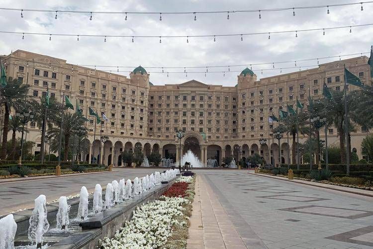 Il Ritz-Carlton hotel di Riad dove si sono tenuti i colloqui  - (Afp)