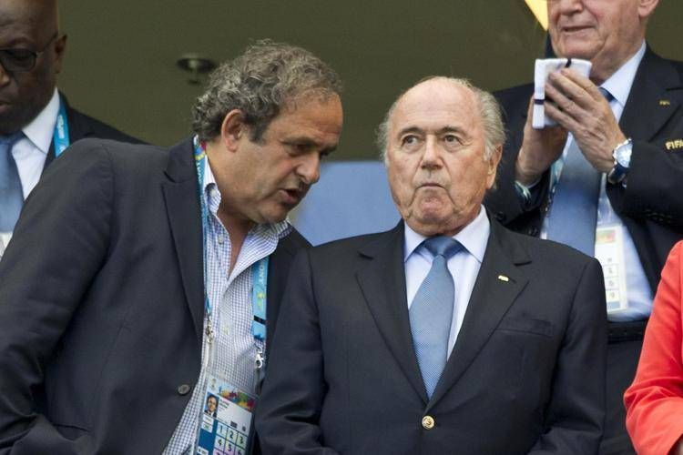 Michel Platini e Sepp Blatter - Ipa/Fotogramma