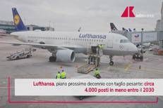 Lufthansa taglierà 4.000 posti di lavoro entro il 2030