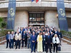 Nella foto il Presidente Algieri, il Segretario Erminia Giorno, tutte le imprese storiche e i lavoratori premiati.