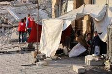 Gaza, scavi per la ricerca di ostaggi - Afp