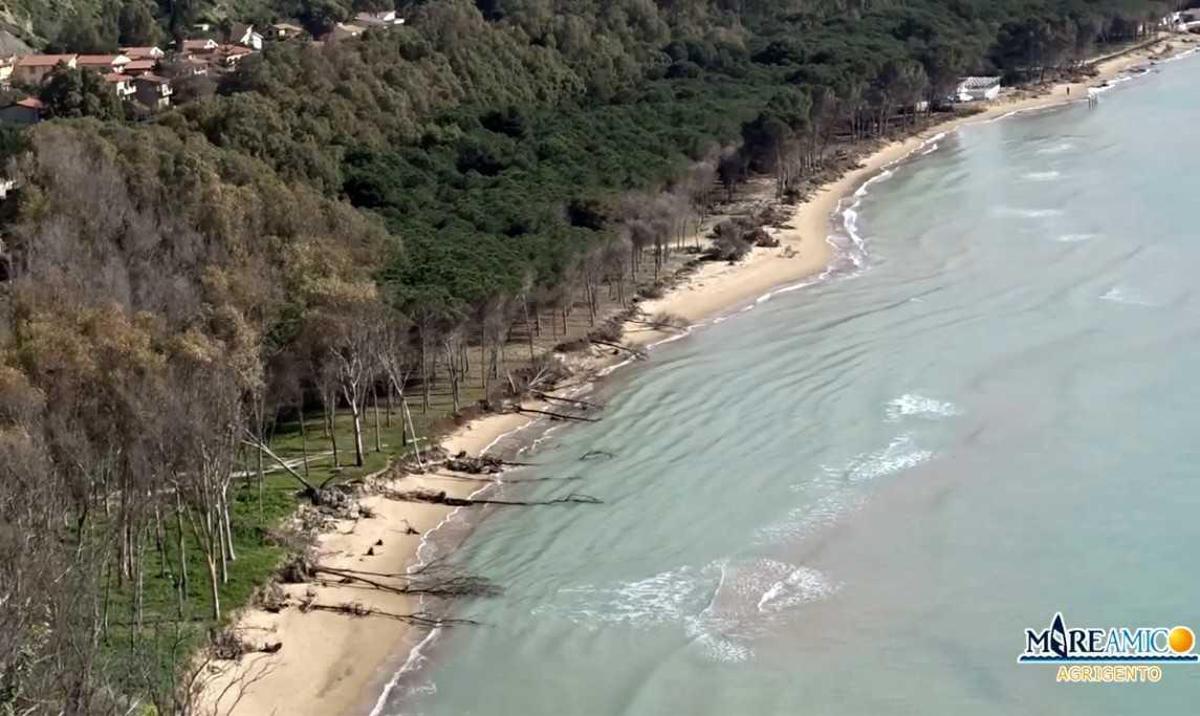 Agrigento Mareamico La Spiaggia Di Eraclea Minoa Non