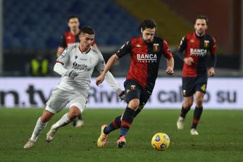 Genoa-Bologna 2-0, Zajc e Destro affondano gli emiliani