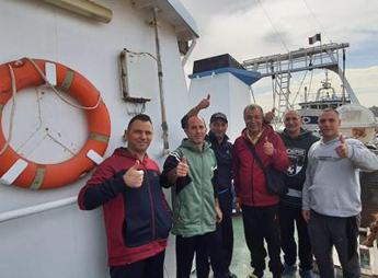 Libia, pescherecci in viaggio verso l’Italia: l’arrivo a Mazara domenica